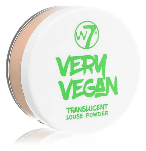 W7 Very Vegan, Transculent Loose Powder (Transparentny puder matujący)