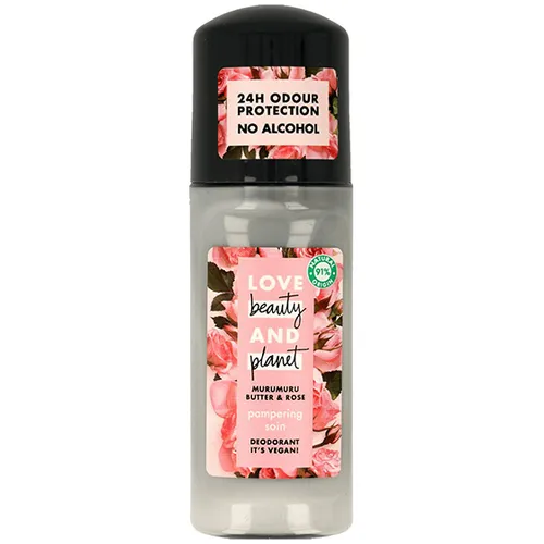Love Beauty and Planet Murumuru Butter &Rose Pampering Soin Deodorant 24h (Dezodorant w kulce `Masło murumuru i róża`)