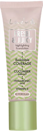 Lovely Fresh & Juicy Highlighting Foundation (Rozświetlający podkład  do twarzy)