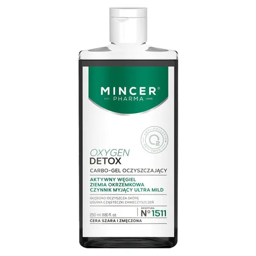 Mincer Pharma Oxygen Detox, Carbo - gel oczyszczający Nr 1511