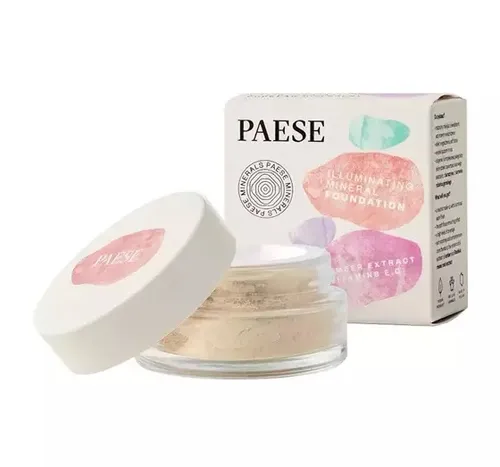 Paese Minerals, Illuminating Mineral Foundation (Rozświetlający podkład mineralny)