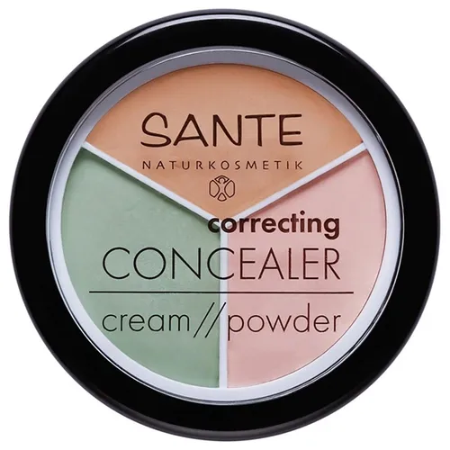 Sante Naturkosmetik Correcting Concealer (Zestaw kremowych kamuflaży) - 2