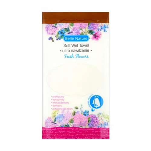Belle Nature Soft Wet Towel (Kosmetyczny mokry ręcznik z mikrofibry) - 2