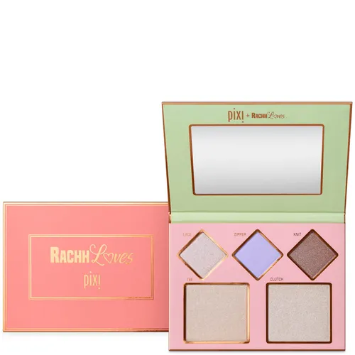 Pixi Pixi  x RachhLoves, The Layers Highlighting Palette (Paleta rozświetlaczy)