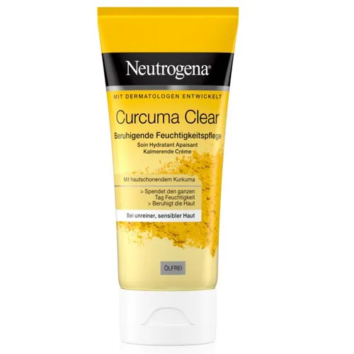 Neutrogena Curcuma Clear, Beruhigende Feuchtigkeitspflege (Lekki krem nawilżający (stara wersja))