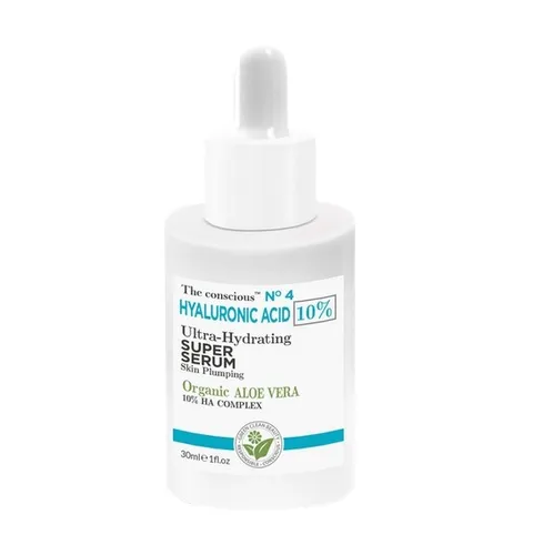 Biovene Barcelona The Conscious No 4 Hyaluronic Acid Ultra Hydrating Super Serum (Serum intensywnie nawilżające z kwasem hialuronowym 10%) - 1