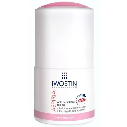 Iwostin Aspiria, Antyperspirant roll-on 48h skóra wrażliwa