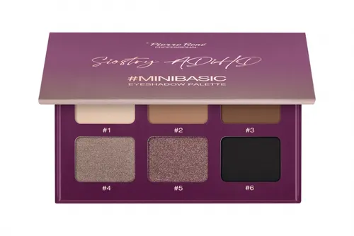 Pierre Rene Professional, By Siostry ADIHD, #MINIBASIC Eyeshadow Palette (Paleta cieni do powiek) - 1