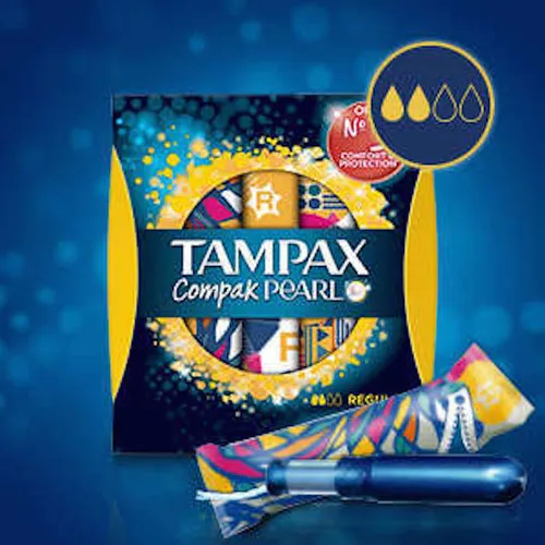 Tampax Compak Pearl Regular Tampons (Tampony z aplikatorem) - 2