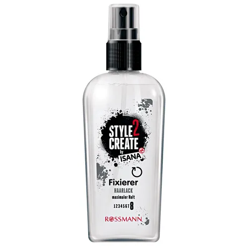 Isana Style 2 Create, Fixierer Haarlack (Utrwalający lakier do włosów)