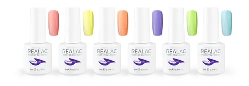 Realac Make the Season Bright Collection, Soak Off Gel Polish Color Gel (Lakier hybrydowy)
