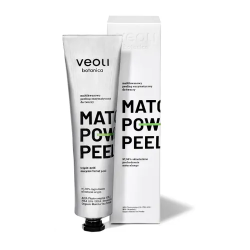 Veoli Botanica Matcha Power Peel, Multikwasowy peeling enzymatyczny - 2