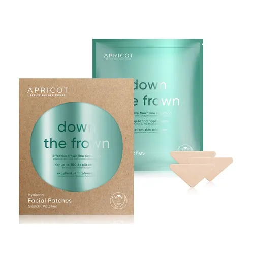 Apricot Beauty & Healthcare Down the Frown Hyaluron Facial Patches (Płatki na twarz z kwasem hialuronowym)