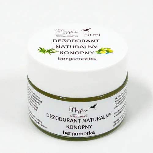 Majru Dezodorant naturalny konopny `Bergamotka`