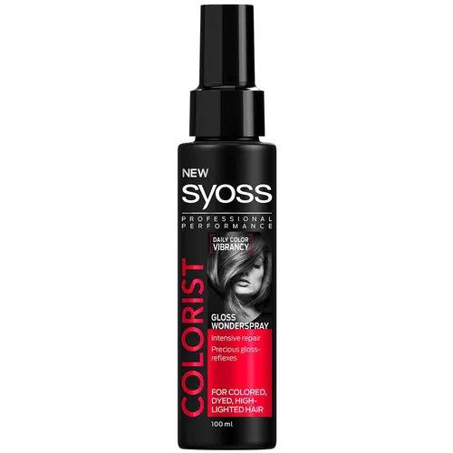 Syoss Colorist, Gloss Wonderspray (Upiększający spray do włosów farbowanych i z pasemkami)