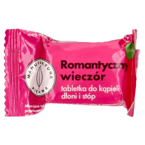 Manufaktura Piękna Tabletka do kąpieli dłoni i stóp `Romantyczny wieczór`