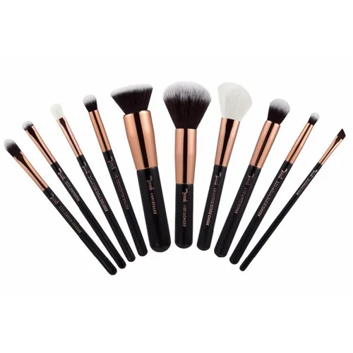 Jessup T156 Brushes Set Black Rose Gold (Zestaw 10 pędzli do makijażu) - 2
