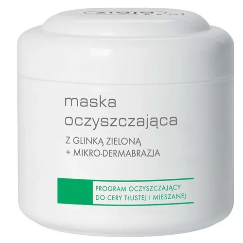 Ziaja Pro, Maska oczyszczająca z glinką zieloną + mikrodermabrazja - 2