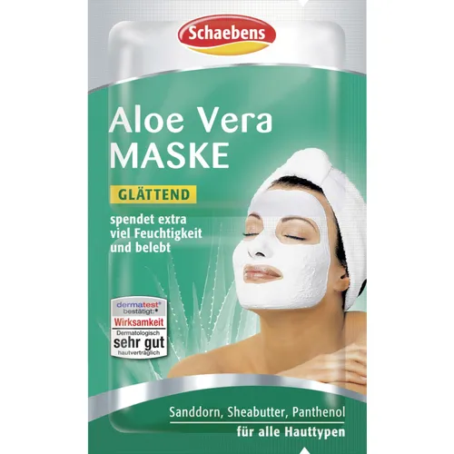 Schaebens Feuchtigkeits Maske mit Aloe Vera (Maseczka nawilżająca z aloesem)