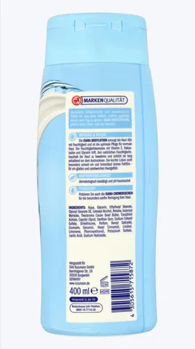 Isana Leichte Body Lotion 48h Pflege (Mleczko do ciała) - 2