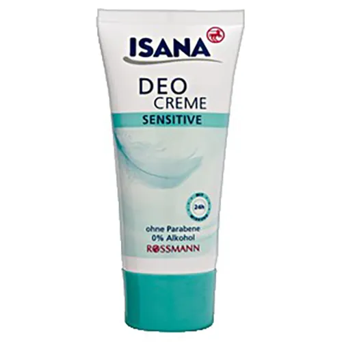 Isana Deo Creme Sensitive (Dezodorant w kremie do wrażliwej skóry)
