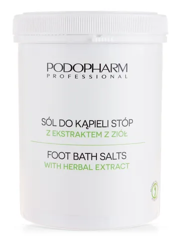 Podopharm Professional Sól do kąpieli stóp z ekstraktem z ziół