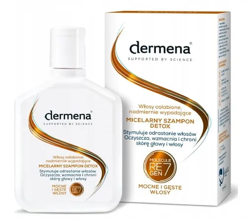 Dermena Detox, Micelarny szampon do włosów osłabionych i nadmiernie wypadających