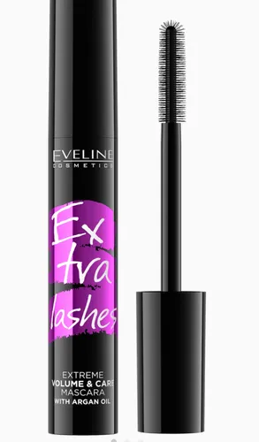 Eveline Cosmetics Extra Lashes Volume & Care Mascara (Tusz do rzęs ekstremalnie pogrubiający)