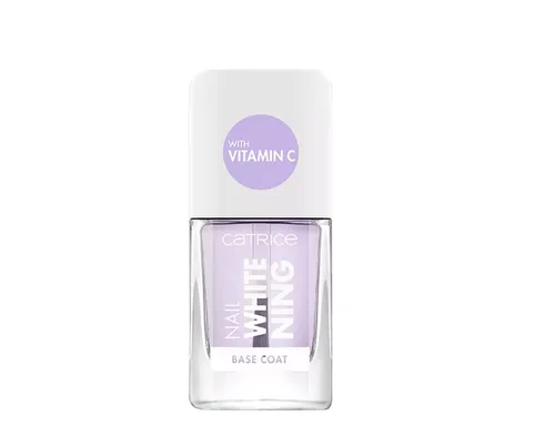 Catrice Nail Whitening Base Coat (Lakier bazowy wybielający paznokcie)