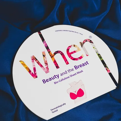 When Beauty and the Breast Bio-cellulose Sheet Mask (Maska na biust) - 2