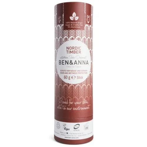 Ben&Anna Nordic Timber Natural Deodorant Stick (Naturalny dezodorant w sztyfcie)