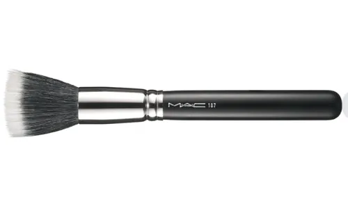 M.A.C. Duo Fibre Brush 187 (Pędzel do różu i podkładu)