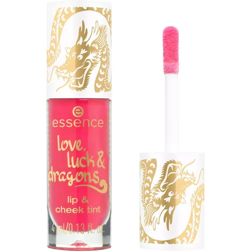 Essence Love, Luck & Dragons, Lip & Cheek Tint (Tint do ust i policzków)