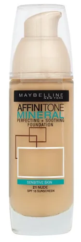 Maybelline New York Affinitone, Mineral Perfecting + Soothing Foundation (Podkład mineralny do cery wrażliwej) - 3
