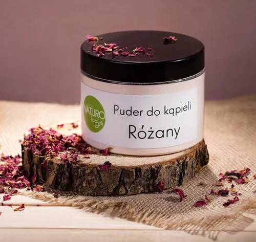 Naturologia Puder do kąpieli różany