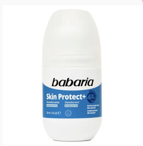 Babaria Natural Cosmetics Skin Protect + Deodorant Roll-on (Antyperspirant w kulce)