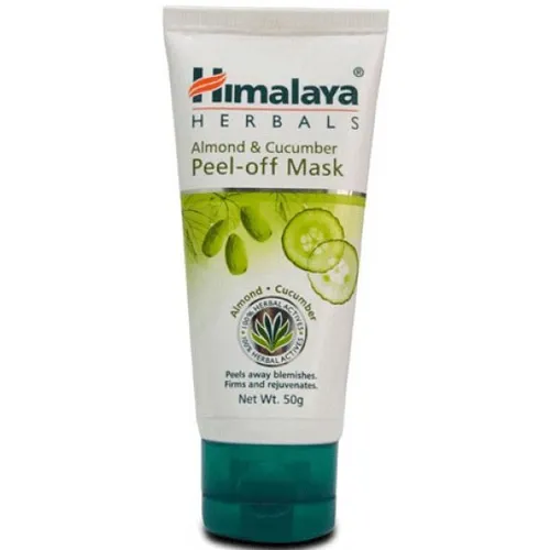 Himalaya Herbals Almond & Cucumber Peel-Off Mask (Maseczka migdałowo-ogórkowa)