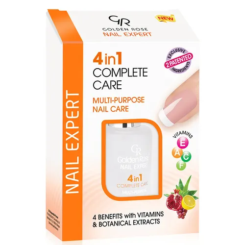 Golden Rose Nail Expert, 4 in 1 Complete Care (Odżywka 4 w 1 `Kompleksowa ochrona`)