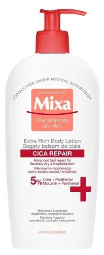 Mixa Cica Repair+, Bogaty balsam do ciała (nowa wersja) - 2
