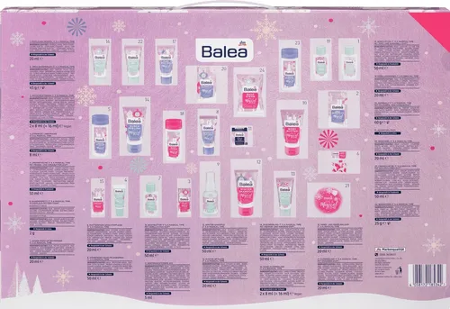 Balea Adventskalender 2019 It's A Magical Time (Damski kalendarz adwentowy) - 2