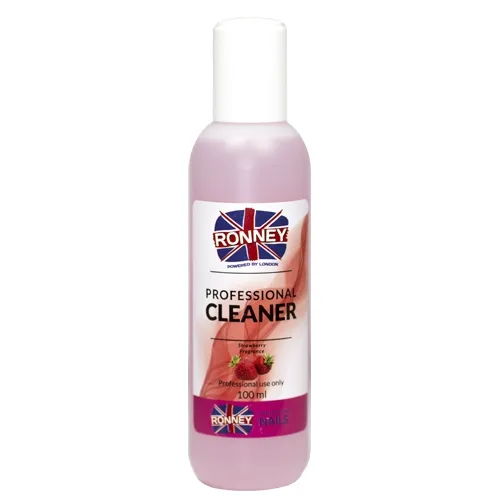 Ronney Professional, Strawberry  Nail Cleaner (Truskawka,  Profesjonalny cleaner do paznokci) - 1