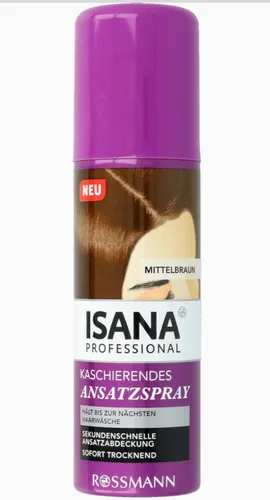 Isana Professional, Kaschierendes Ansatzspray (Spray do retuszu odrostów)