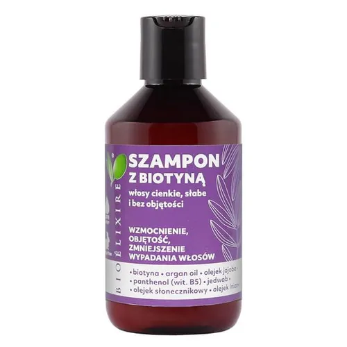 Bioelixire Professional, Szampon z biotyną włosy cienkie, słabe i bez objętości - 3