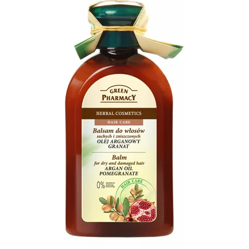 Green Pharmacy Balsam do włosów suchych z olejem arganowym i granatem - 2