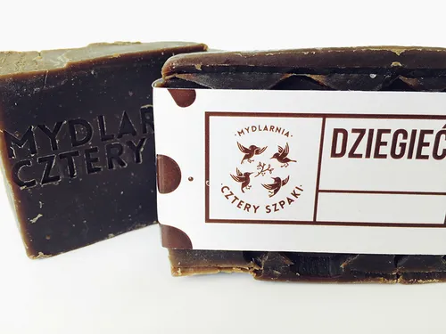 Mydlarnia Cztery Szpaki Mydło dziegciowe dla osób z problemami skórnymi