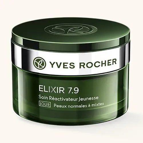 Yves Rocher Elixir 7.9, Soin Energie Jeunesse Jour Peaux Normales a Mixtes (Krem rewitalizujący do skóry normalnej i mieszanej)