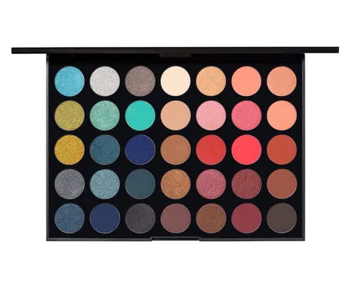 Morphe Brushes 35H Hot Spot Eyeshadow Palette (Paleta cieni do powiek)