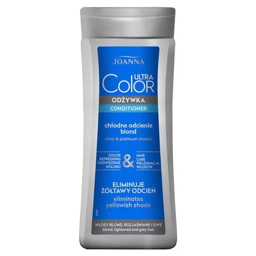 Joanna Ultra Color System, Odżywka do włosów blond, rozjaśnianych i siwych (nowa wersja) - 1
