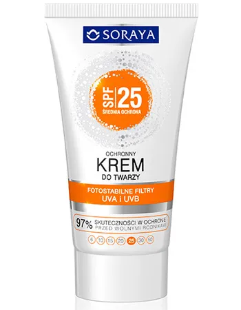 Soraya Ochronny krem do twarzy SPF 25 PPD 18 - średnia ochrona