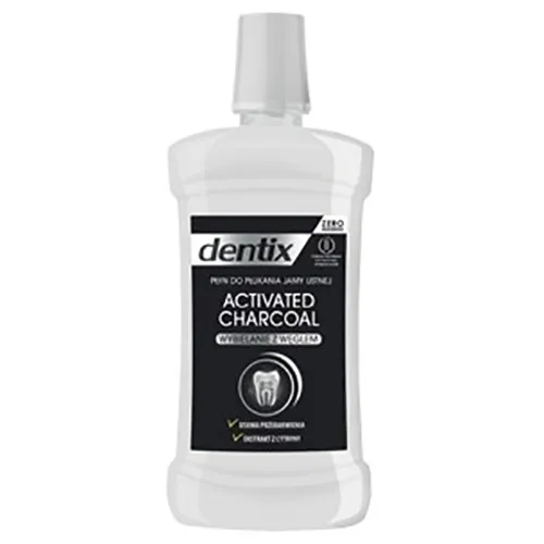 Dentix Activated Charcoal, Płyn do płukania jamy ustnej